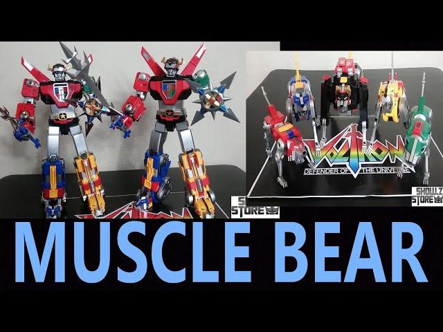 Metal Club MuscleBear Voltron Beast King Golion KO BLITZWAY