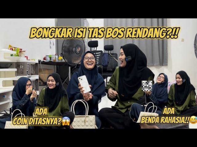 BONGKAR ISI TAS ARTIS TIKTOK KAYES!! || Trisha Zia