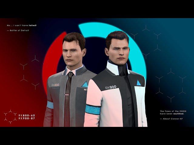 Detroit Become Human - Connor Evil/Machine Path full Game Movie