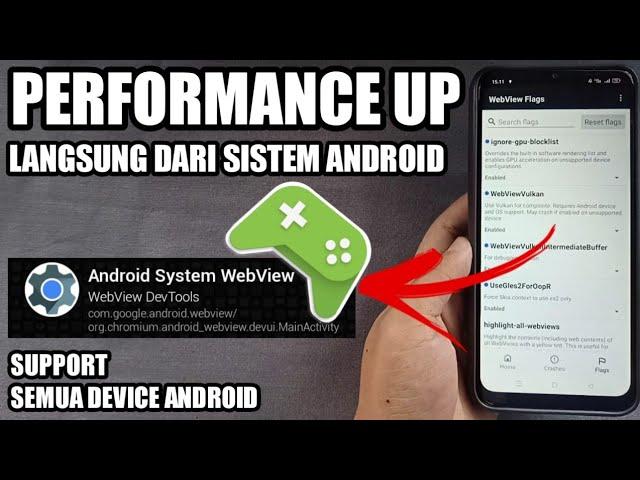 PERFORMANCE TUNING LANGSUNG DARI SISTEM ANDROID ! CARA MENGOPTIMALKAN PERFORMA SEMUA DEVICE ANDROID