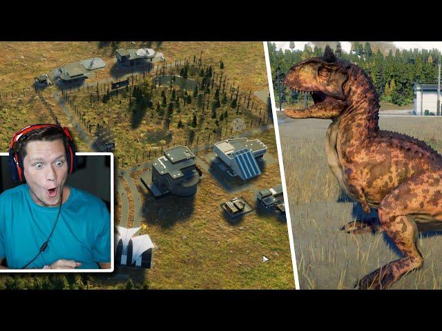 Jurassic World Evolution 2 - Sandbox Park Creation Gameplay