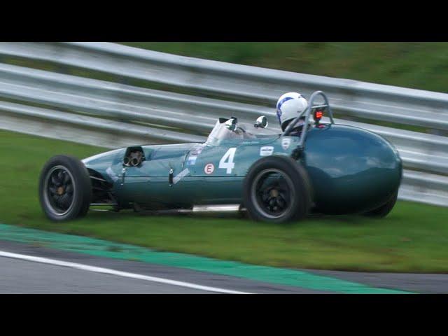 Spa Six Hours 2022 - Historic Formula / Pre-War & Pre '66 GP Cars - CRASHES, SPINS + ACTION