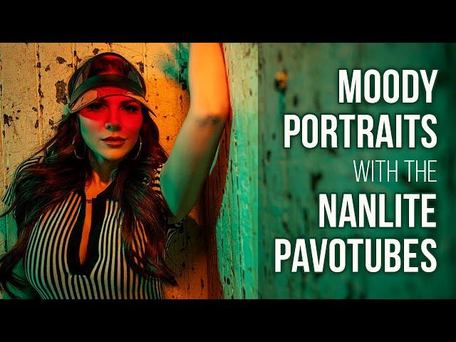 Unleashing Creativity: Moody Portraits with Nanlite Pavo Tubes