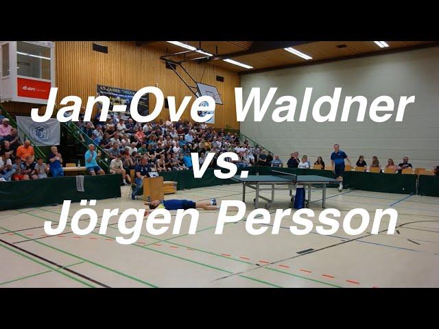Jan-Ove Waldner vs. Jörgen Persson | 75 Jahre TTC Drochtersen | 09.06.2023