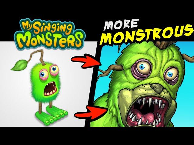 What if MY SINGING MONSTERS Were FANTASY BEASTS?! P2 (Lore & Speedpaint)