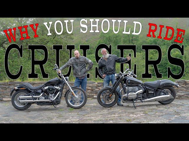 Why YOU should buy a Cruiser Motorcycle NOW! BMW R 18 & Harley-Davidson Street Bob Classic.