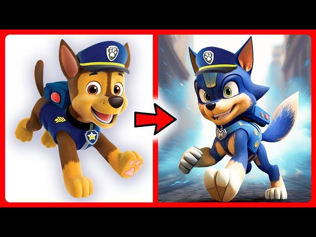 PAW PATROL as SONIC the Hedgehog  All Characters