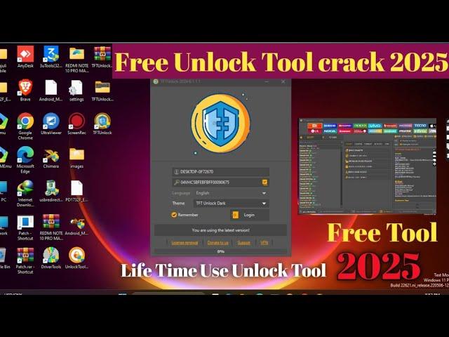 Unlock Tool Crack Version 2025 || TFT Unlocker Tool 2024 v6.1.1.1