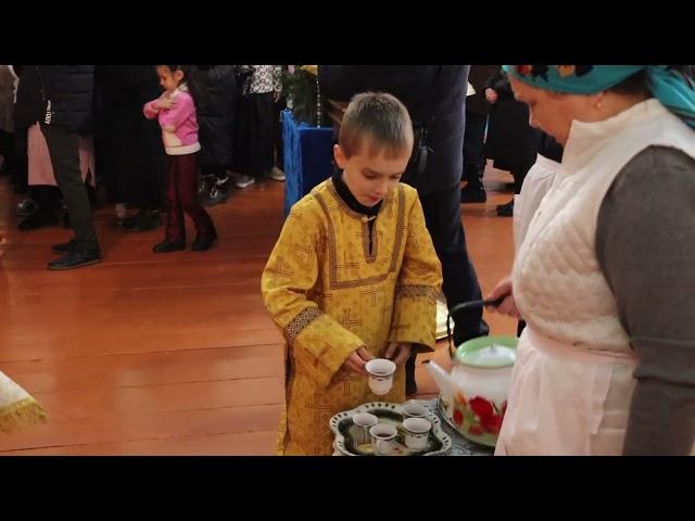 Рождество Христово.  Божественная Литургия.  ст Кардоникская.