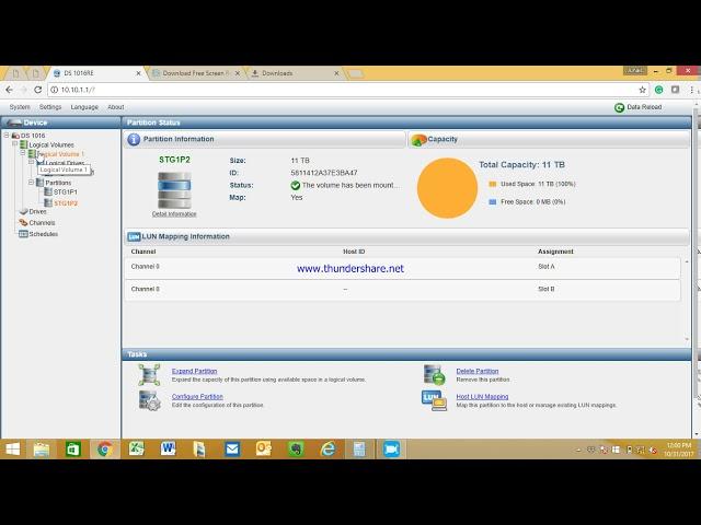 SAN Storage Configuration-Infotrend iSCSI Storage