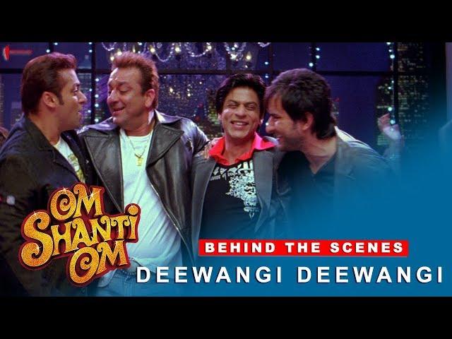 Om Shanti Om | Behind The Scenes | Deewangi Deewangi | Shah Rukh Khan & Various Celebrities