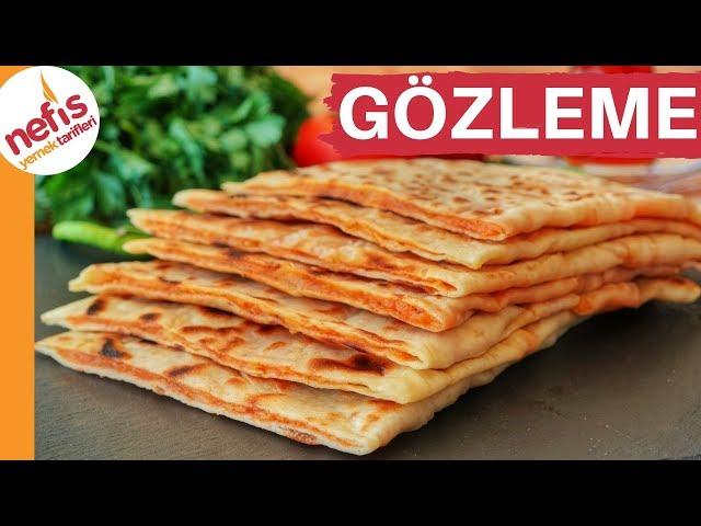 EV YAPIMI  PATATESLİ GÖZLEME TARİFİ  (Çokkk Pratik)