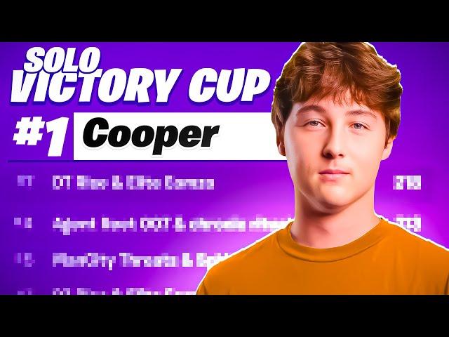 Cooper 1ST PLACE IN SOLO CASH CUP FINALS!