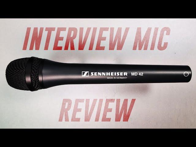 Sennheiser MD42 Interview Mic Review/Test (Compared to EV635a, RE50B, HM-M2, Reporter, Interviewer)