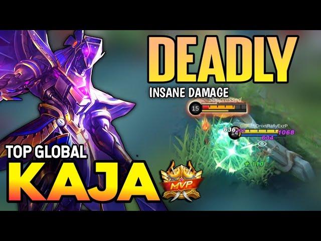 INSANE DAMAGE! KAJA BEST BUILD 2021 | TOP GLOBAL KAJA GAMEPLAY | MOBILE LEGENDS