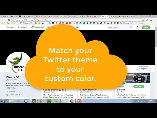 How To Add A Custom Color For Your Twitter Theme