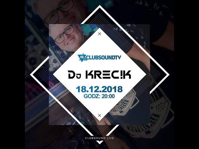 Dj Krecik live w Clubsound TV ! 100 % vinyl !