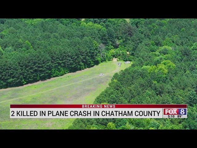 2 dead in plane crash at Siler City Municipal Airport in North Carolina