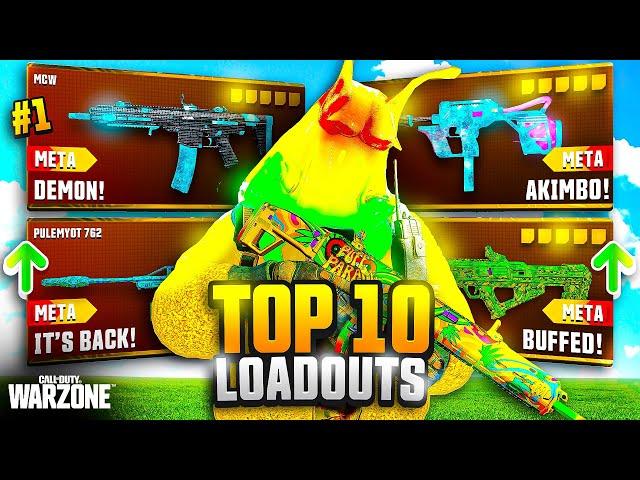 TOP 10 *BROKEN* META Loadouts in Warzone