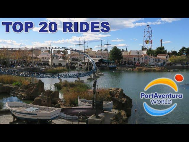 Top 20 Rides at PortAventura & Ferrari Land