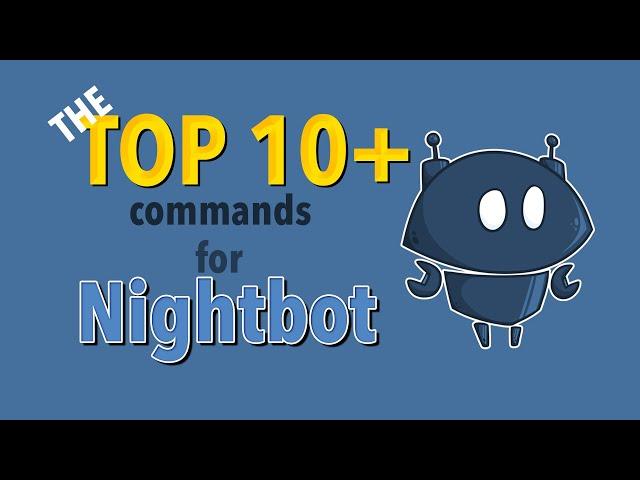 Top 10+ Der Nightbot Commands für Beginner (Twitch Commands German)