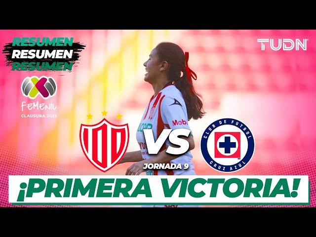 Resumen | Necaxa vs Cruz Azul | Liga Mx femenil- CL2023 J9 | TUDN