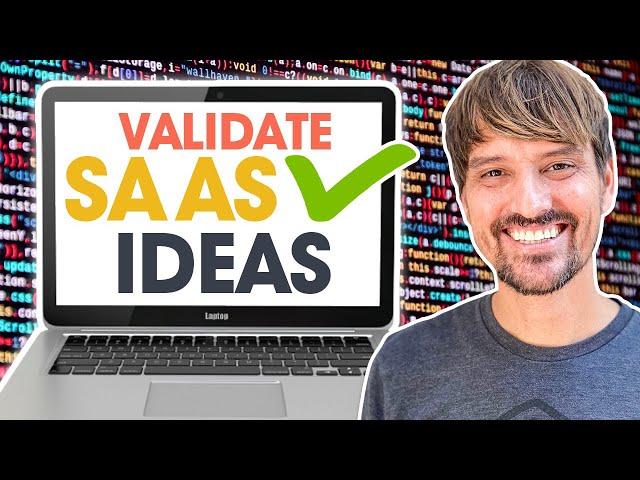 Validate Your SaaS Idea FAST (Step-by-Step SaaS Validation Process)