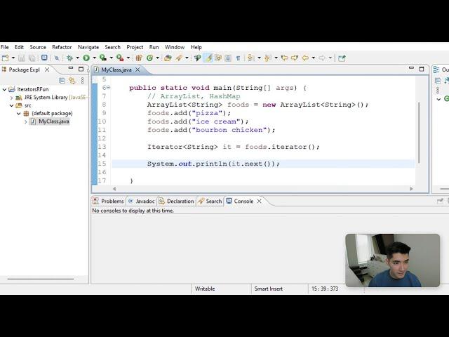 Iterator Java Tutorial #68