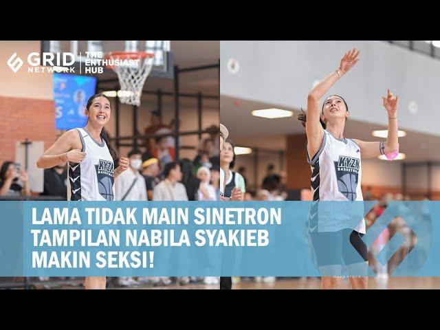 Bikin Gagal Fokus, Ketiak Nabila Syakieb Jadi Sorotan Saat Main Basket Pakai Singlet!