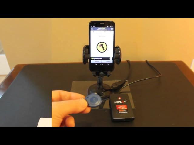 Self Scanning Options for QR Codes and RFID NFC cards FOBs and wristbands