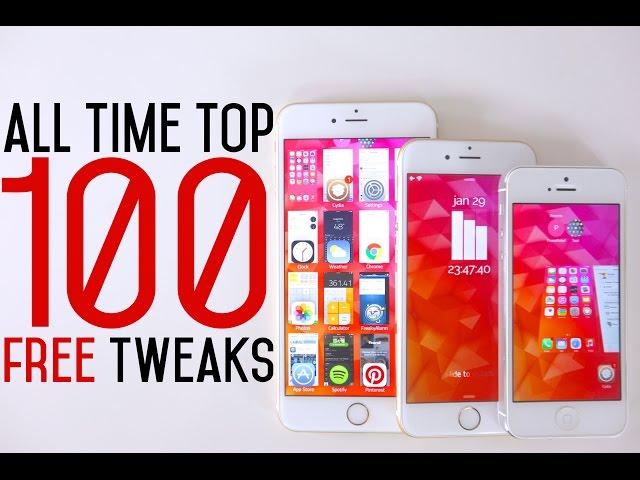 Top 100 FREE iOS 8 Cydia Tweaks Of ALL Time - 8.1.2 Taig Jailbreak Compatible