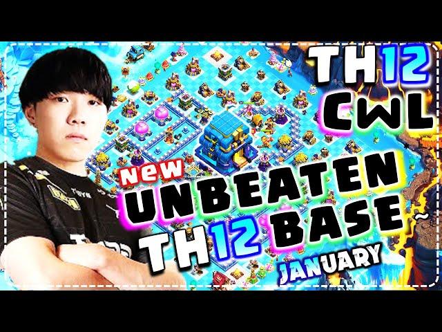 New Th12 war base 2025 / Unbeatable base with copy link (Clash of clans)