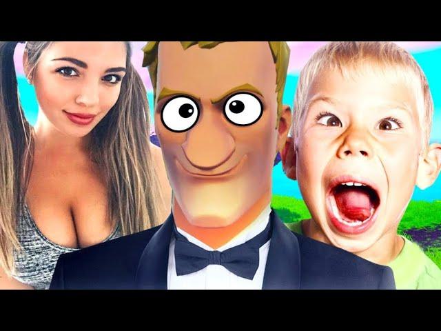 CRAZY BOYFRIEND & GIRLFRIEND GET MARRIED ON FORTNITE