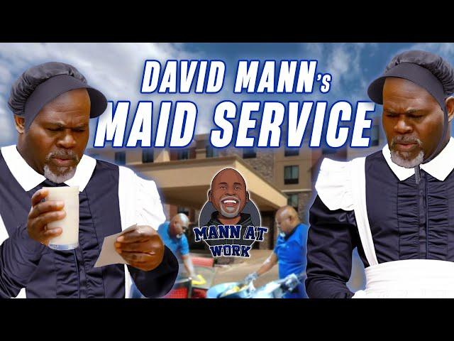 Mann at Work Ep.2 - David Tries House Keeping #davidmann #funny