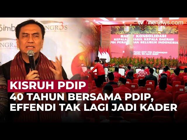 PDIP soal Effendi Simbolon: Punya Kredibilitas Apa?, Nasehati Megawati soal Jokowi? | OneNews Update