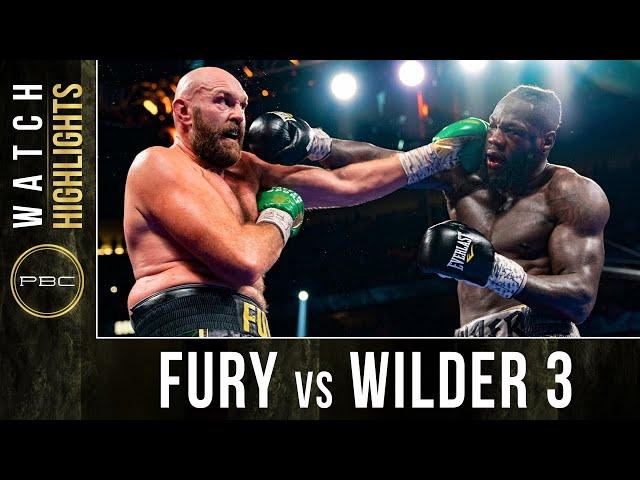 Fury vs Wilder 3 HIGHLIGHTS: October 9, 2021