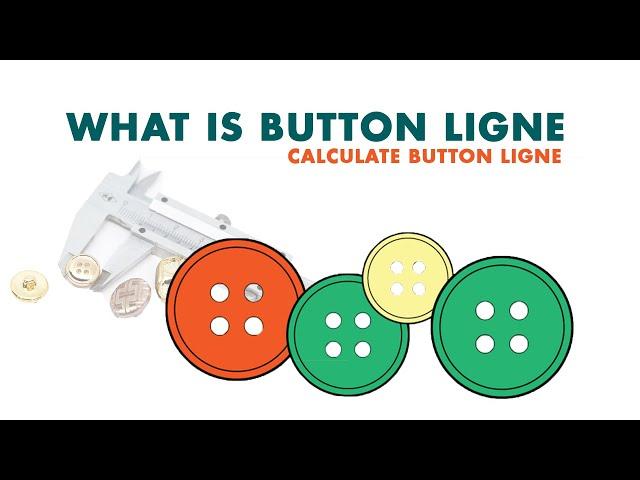 How To Calculate Button Size By Ligne | What is Button Ligne | How to Calculate Button Ligne