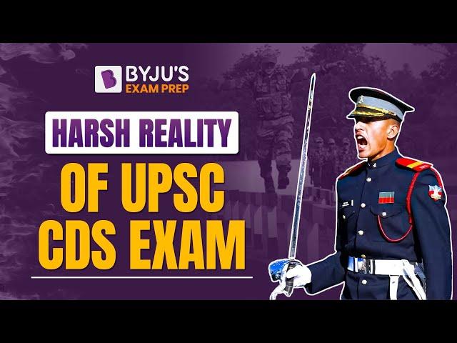 Harsh Reality of UPSC CDS Exam I CDS Exam Cut OFF Analysis I CDS 2023 Preparation