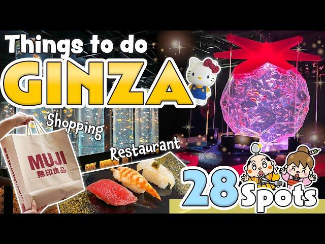 Things to do in Ginza Tokyo / Japan Travel Ultimate Guide / Shopping, Restaurants