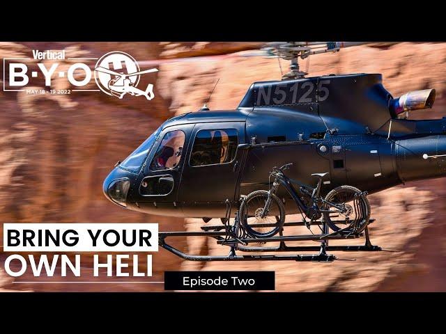 Heli-camping in the Utah desert - BRING YOUR OWN HELI - Episode two