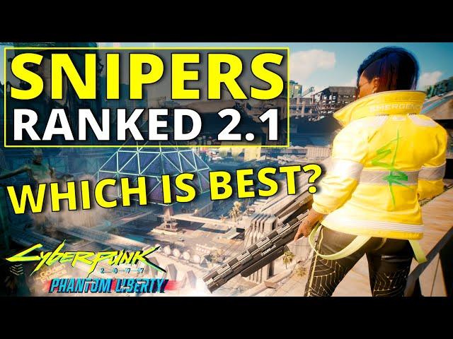 All Snipers Ranked Worst to Best in Cyberpunk 2077 2.1