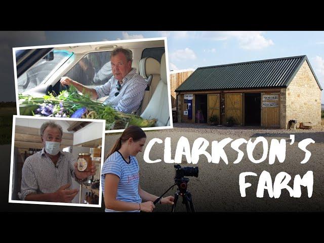 Filming Jeremy Clarkson at his farm | BTS VLOG