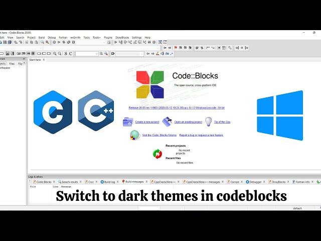 How to switch dark theme in code block.