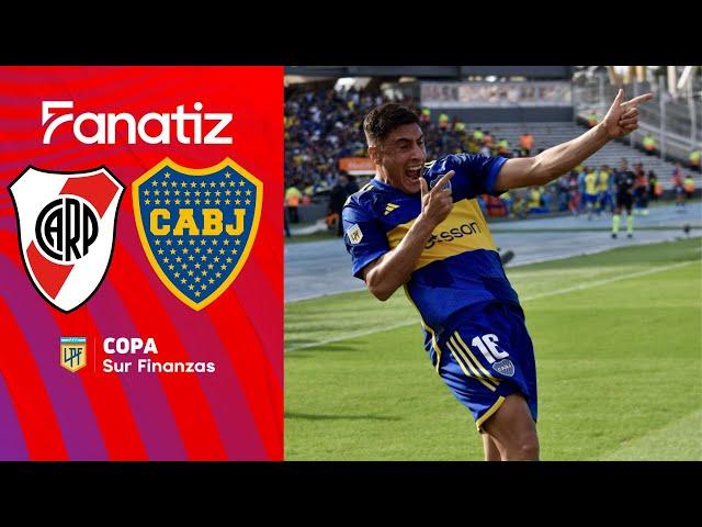 River Plate 2-3 Boca Juniors: Game Highlights | #CopaSurFinanzas 2024