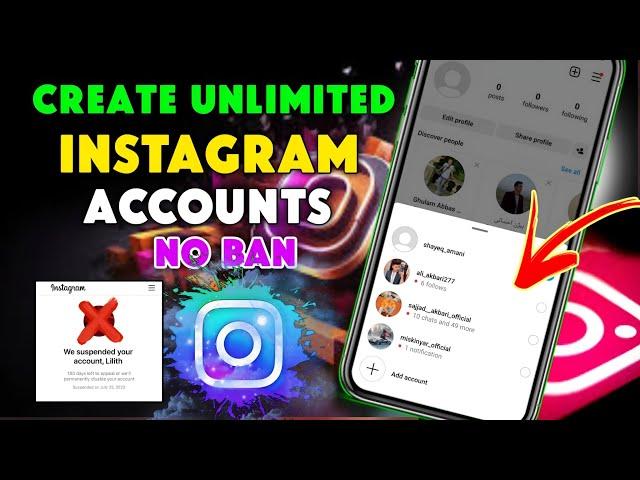 How to create unlimited Instagram account || Make more Instagram accounts (2024) Sahil Trick