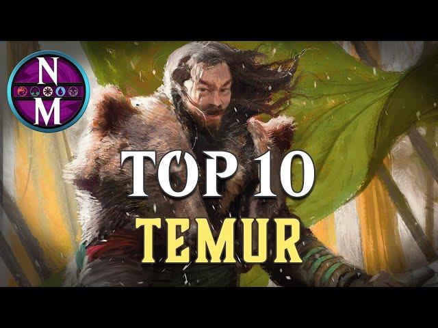 MTG Top 10: Temur | Magic: the Gathering | Episode 343