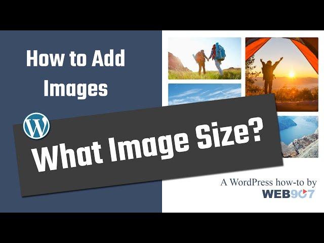 What's the Right Image Size for your Website