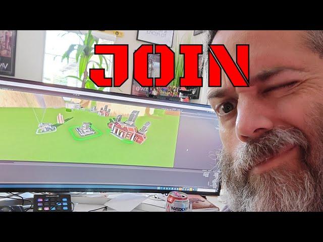 Building a Unity RTS - GameDev LIVE / (based on Command & Conquer/Fortnite)