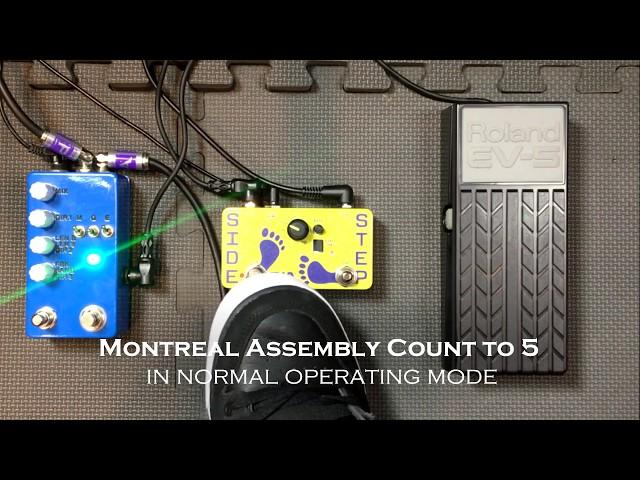 TWA Side Step Expression LFO and the Montreal Assembly Count to 5