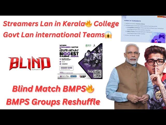 82 കോടി| Streamers Lan in Kerala| Govt BGMI Lan International Teams| Blind BMPS | Junior Gaming